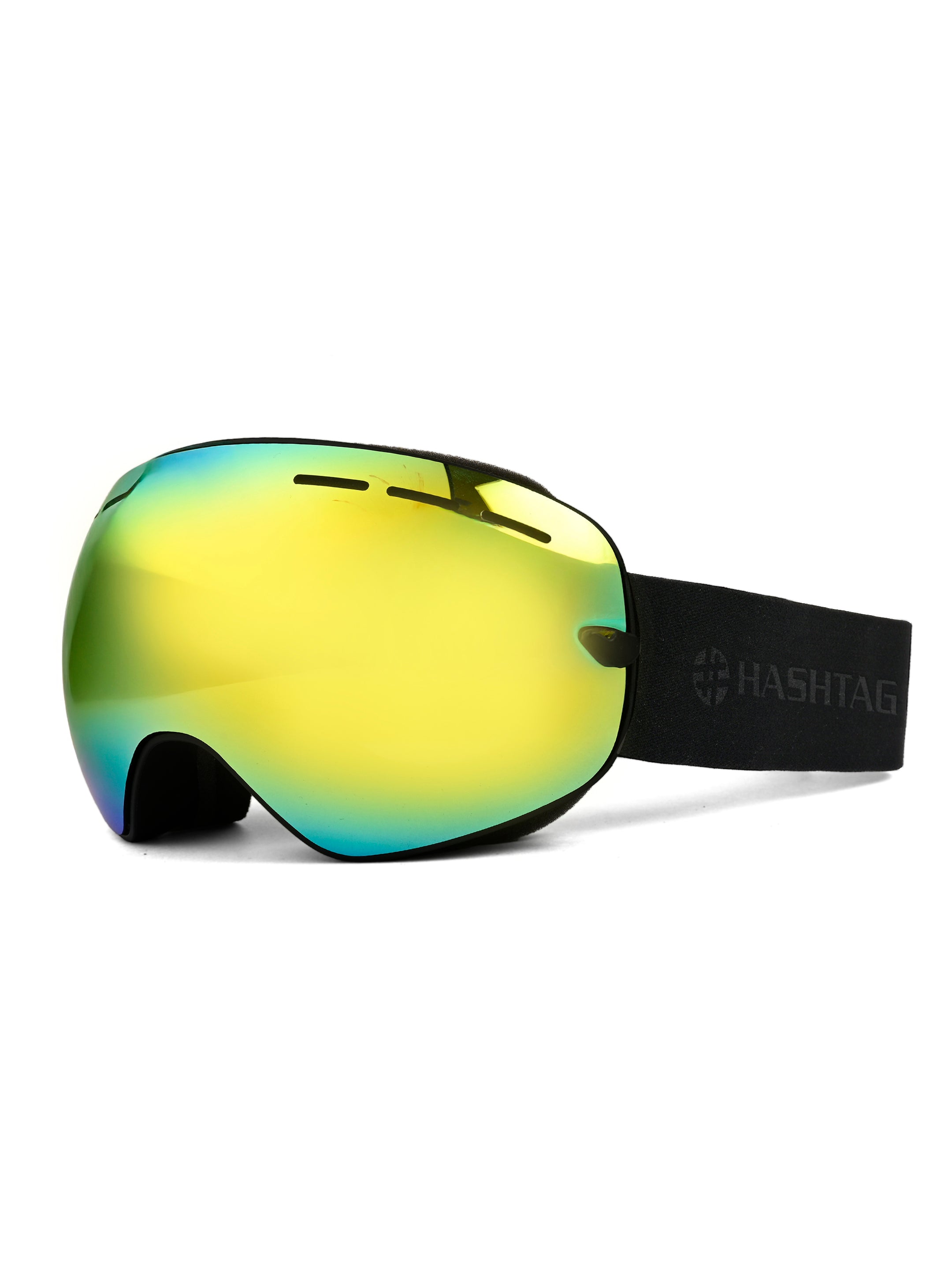 Turbo | Black Large Full Rim Visor sports Sunglasses for Men & Women [UV-protected]