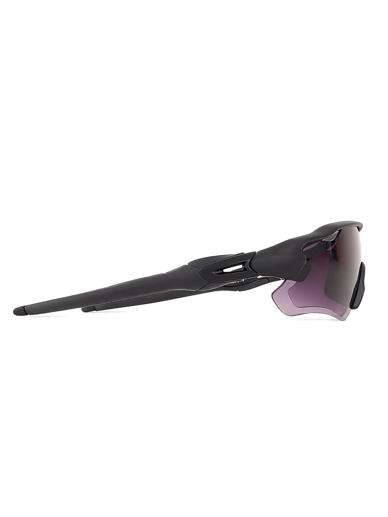 Chronos | Black Medium Half Rim Shield Sports Glasses for Men & Women [UV-protected]