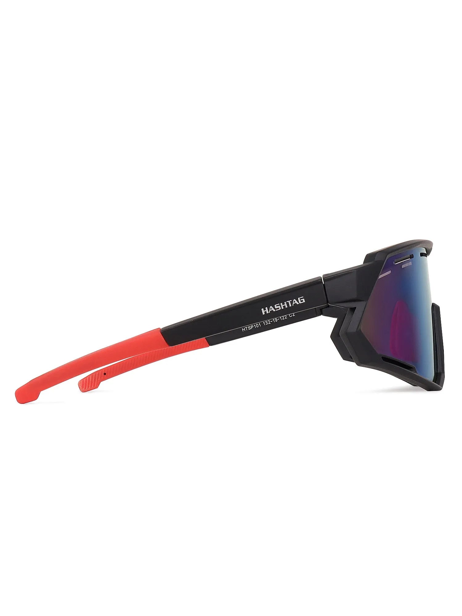 Myrion | Black Medium Full Rim Shield Sports for Men & Women [UV-protected]