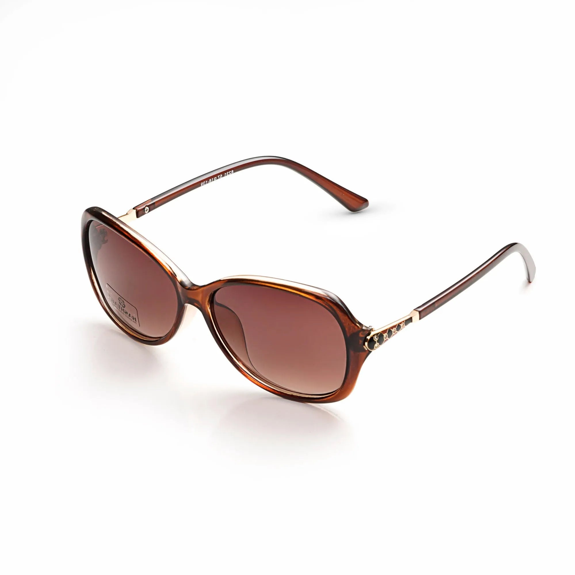 Crystara | Red Large Full Rim Butterfly Sunglasses for Women [Polarized]