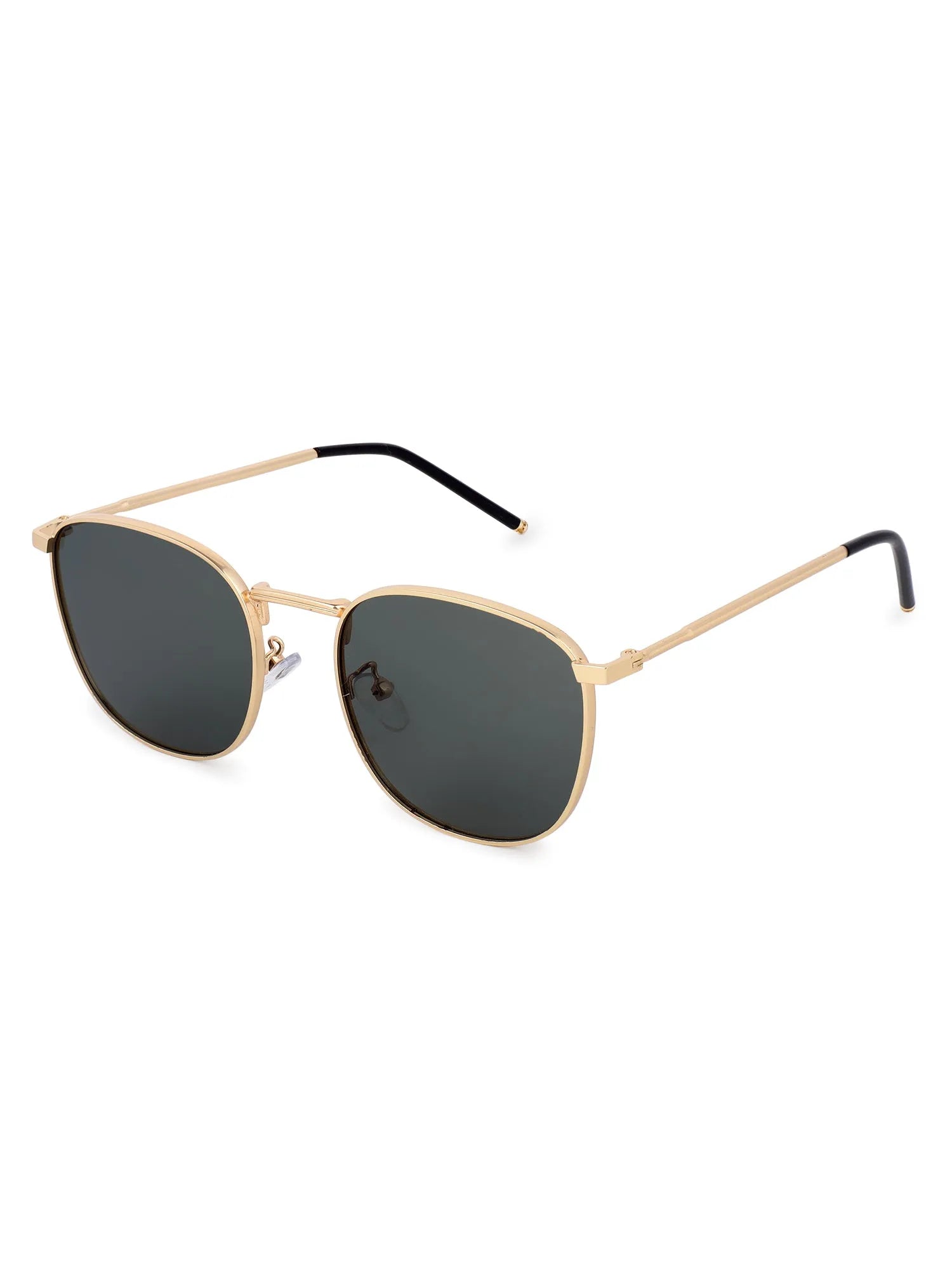 Infinity | Green Large Full Rim Square Sunglasses for Men [UV-protected]