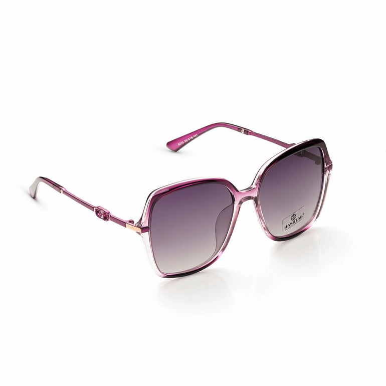 Hashtag Exclusive Oversized Sunglasses for Women - 8224 -Purple