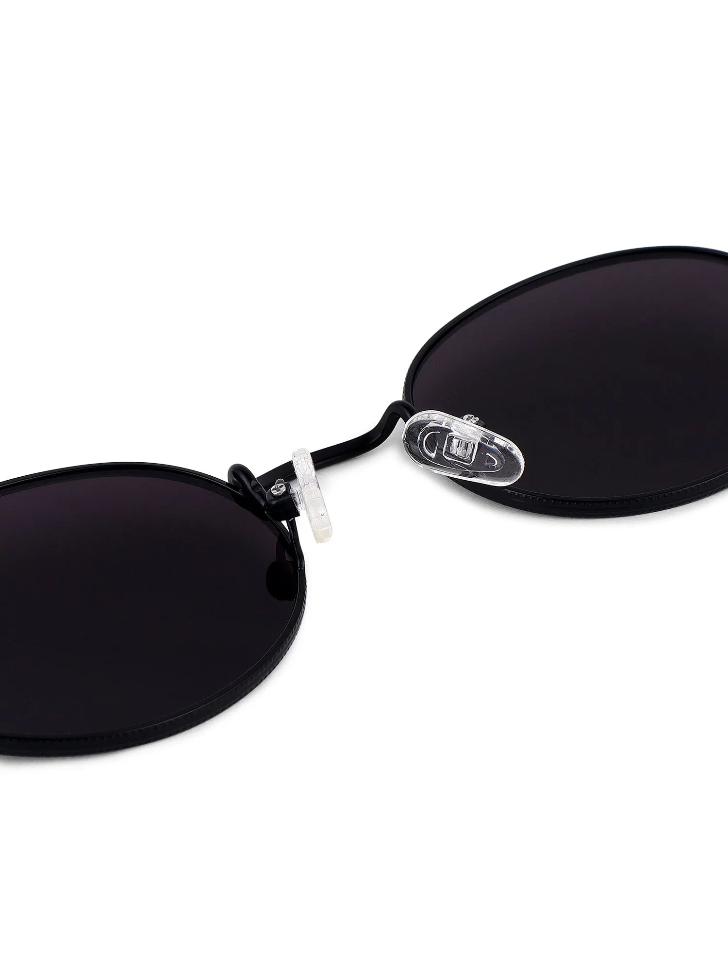 Nimbra | Black Small Full Rim Oval Sunglasses for Women [UV-protected]
