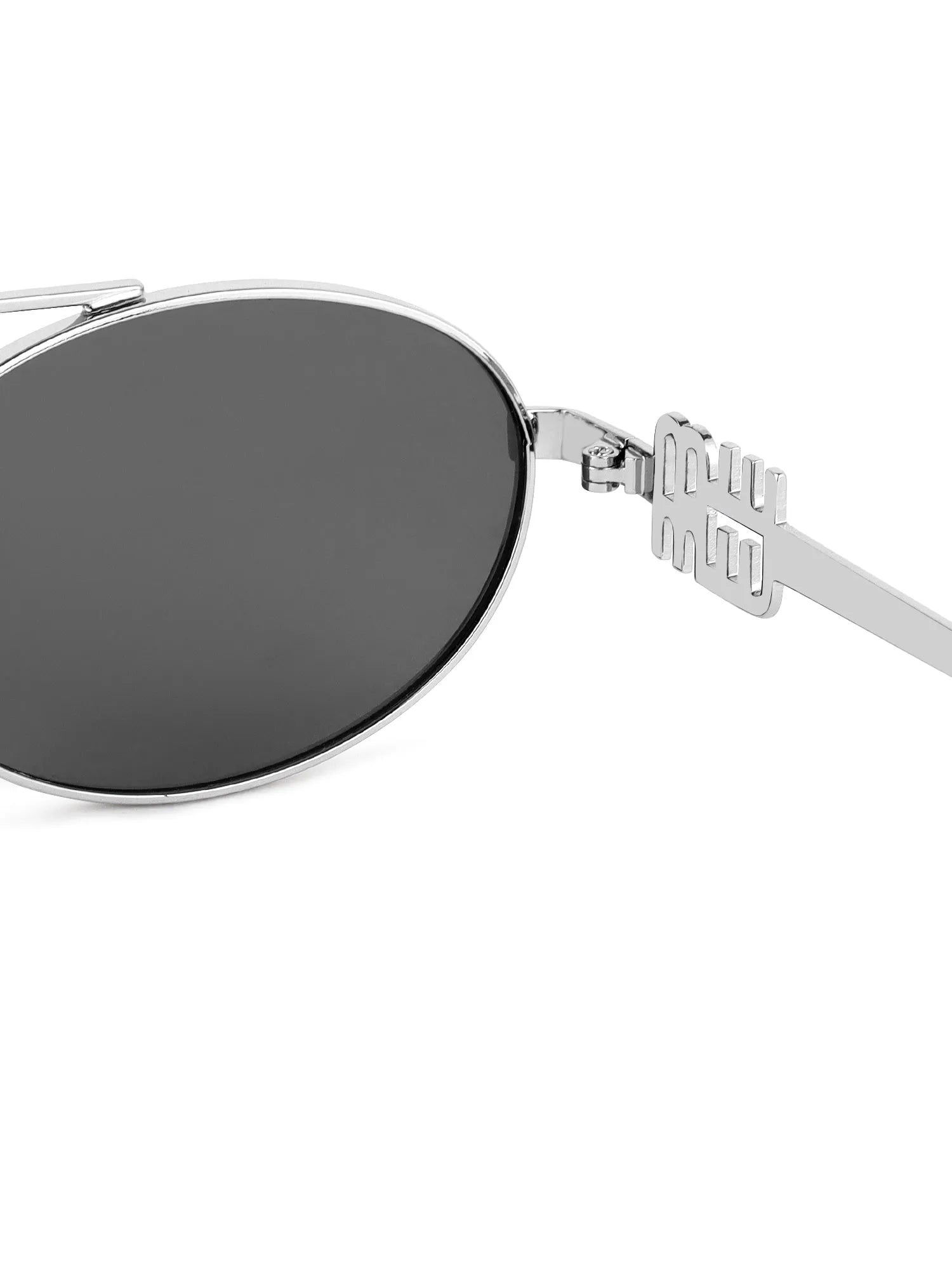 Stralium | Grey Large Full Rim Oval Sunglasses for Women [UV-protected]