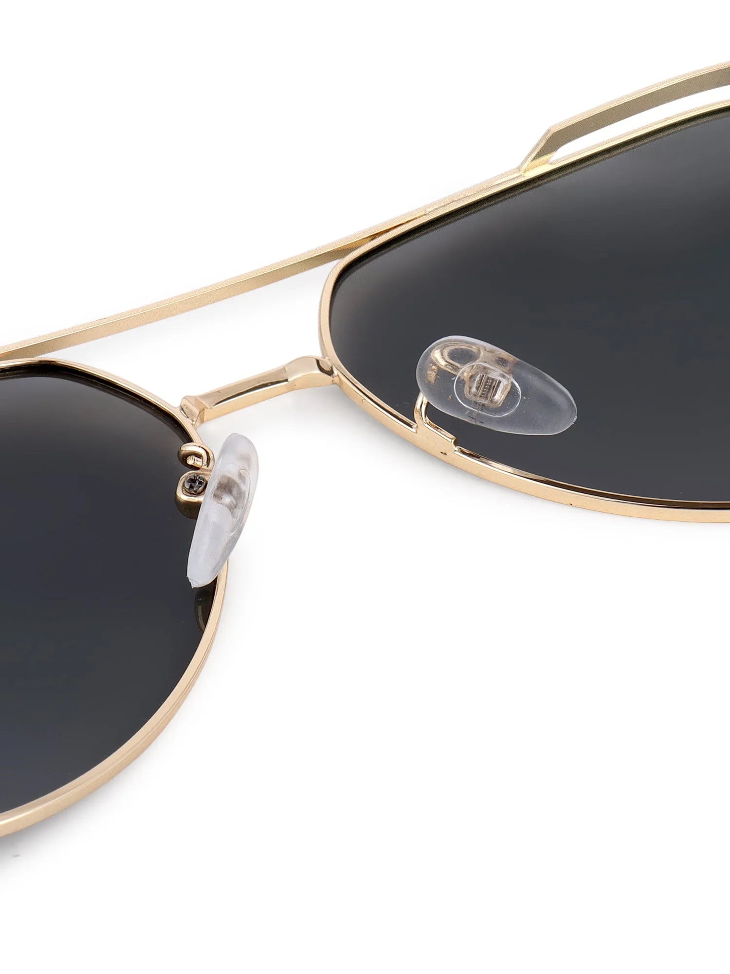 Crythra | Grey Large Full Rim Aviator Sunglasses for Men [Polarized]