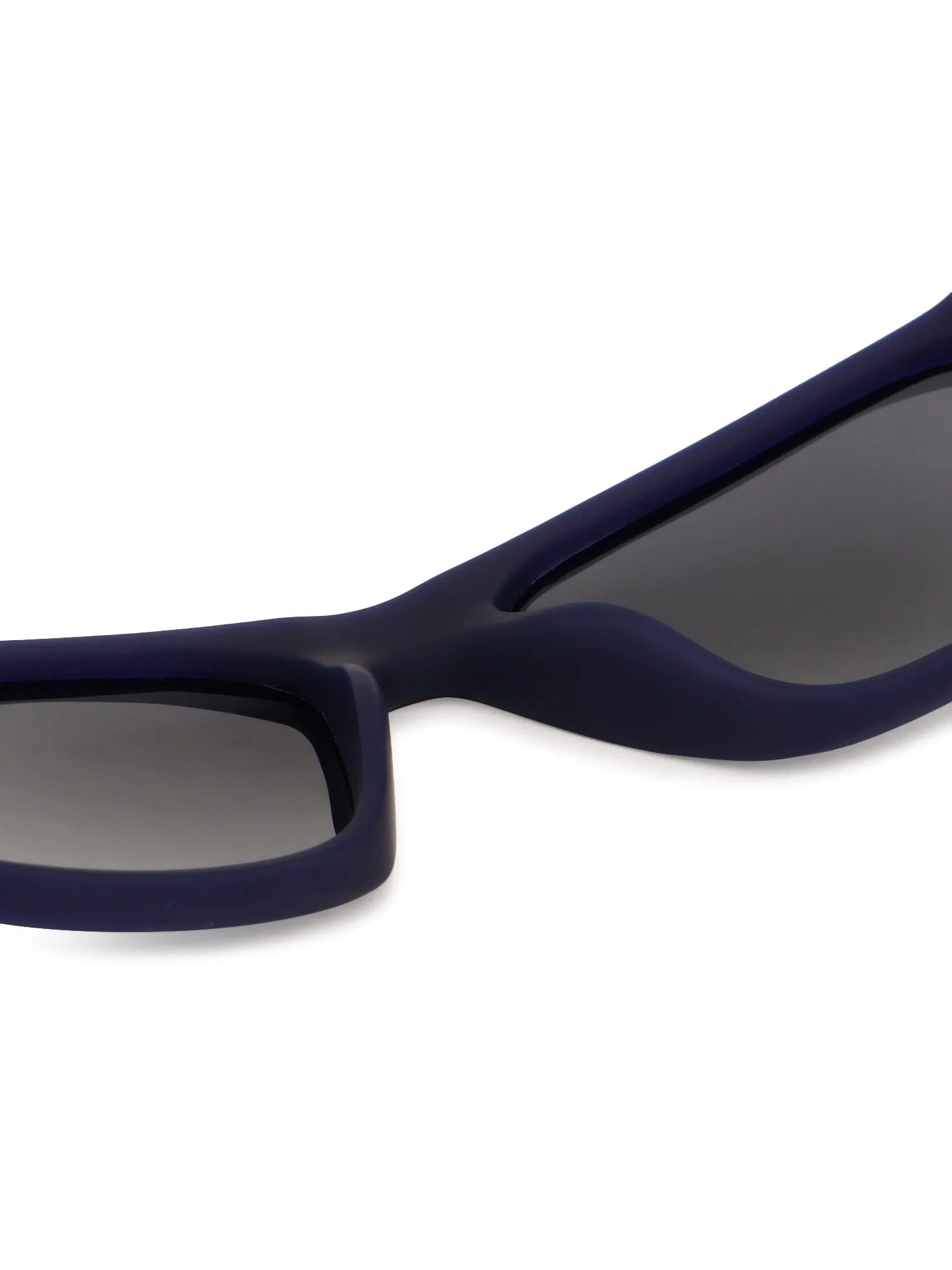 Ionium | Blue Large Full Rim Rectangle Sunglasses for Men [Polarized]