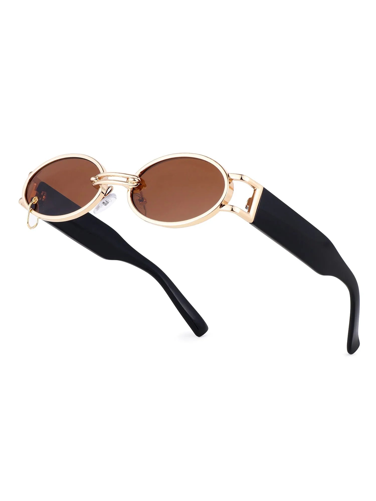 Darkion | Brown Medium Full Rim Oval Sunglasses for Women [UV-protected]