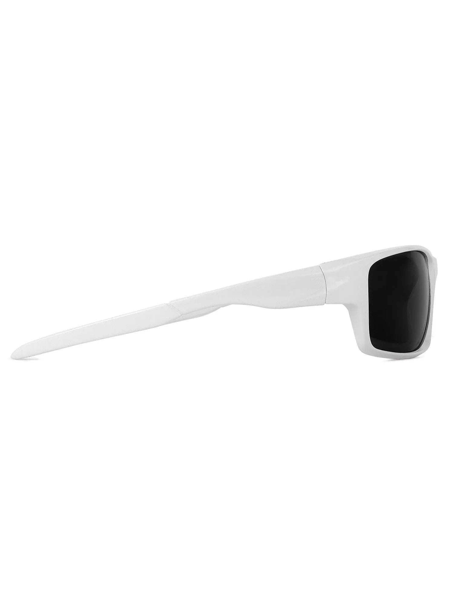 Blazara | White Medium Full Rim Sports Sports for Men & Women [UV-protected]