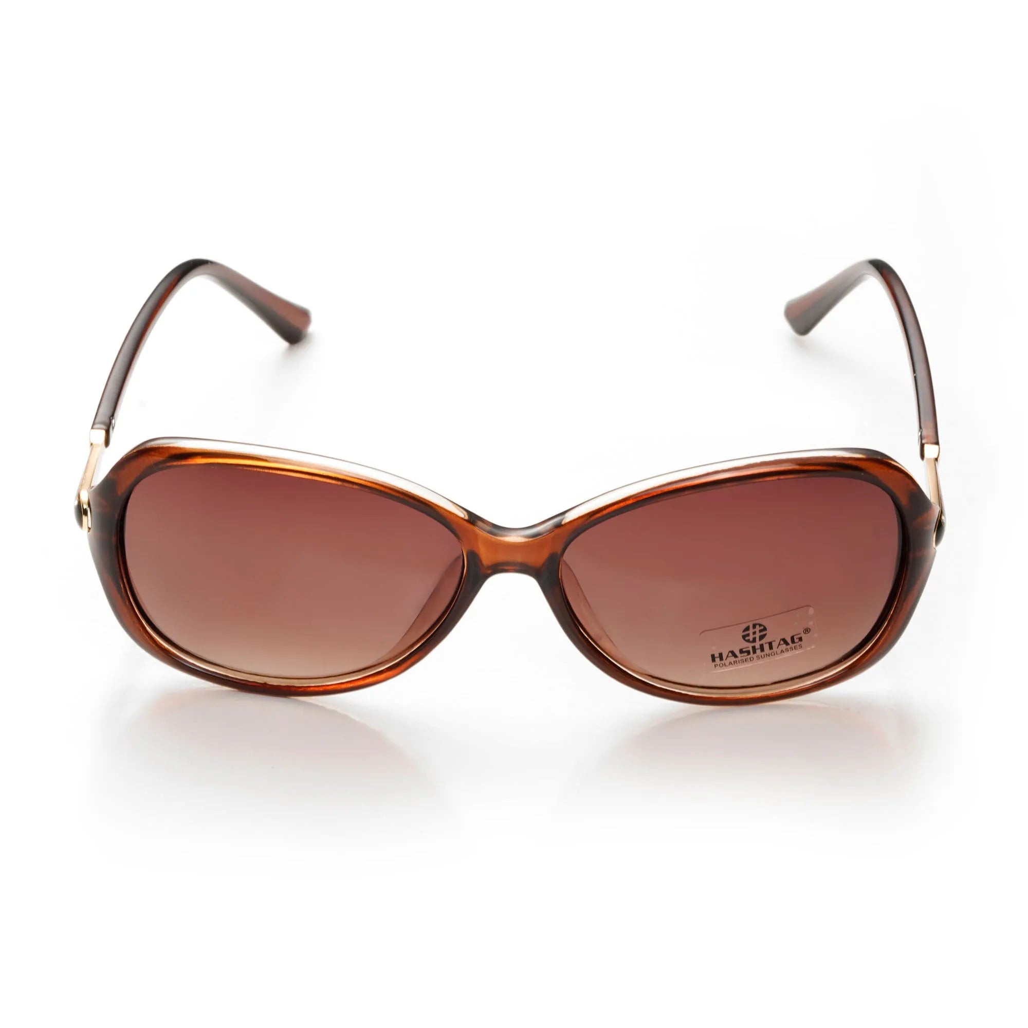 Crystara | Red Large Full Rim Butterfly Sunglasses for Women [Polarized]
