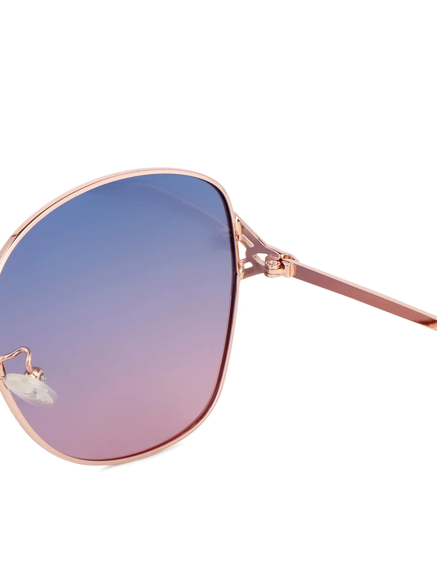 Arcanum | Gradient Blue & Pink Medium Full Rim Butterfly Sunglasses for Women [Polarized]