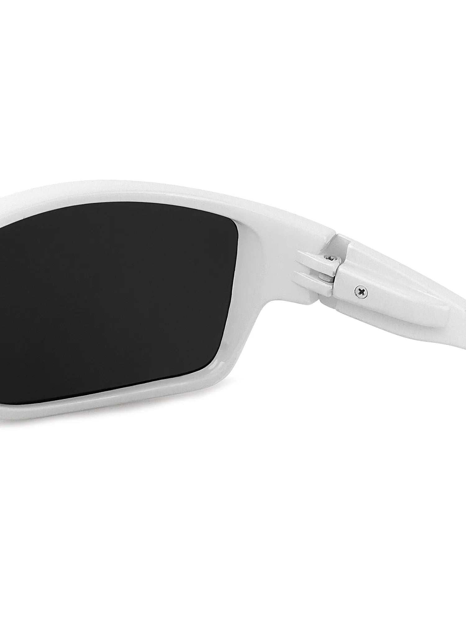 Blazara | White Medium Full Rim Sports Sports for Men & Women [UV-protected]