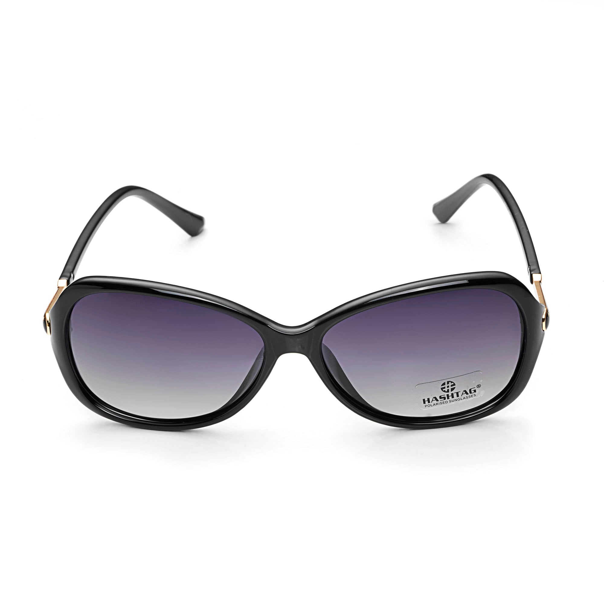 Hashtag Exclusive Butterfly Sunglasses for Women - 8231-Black