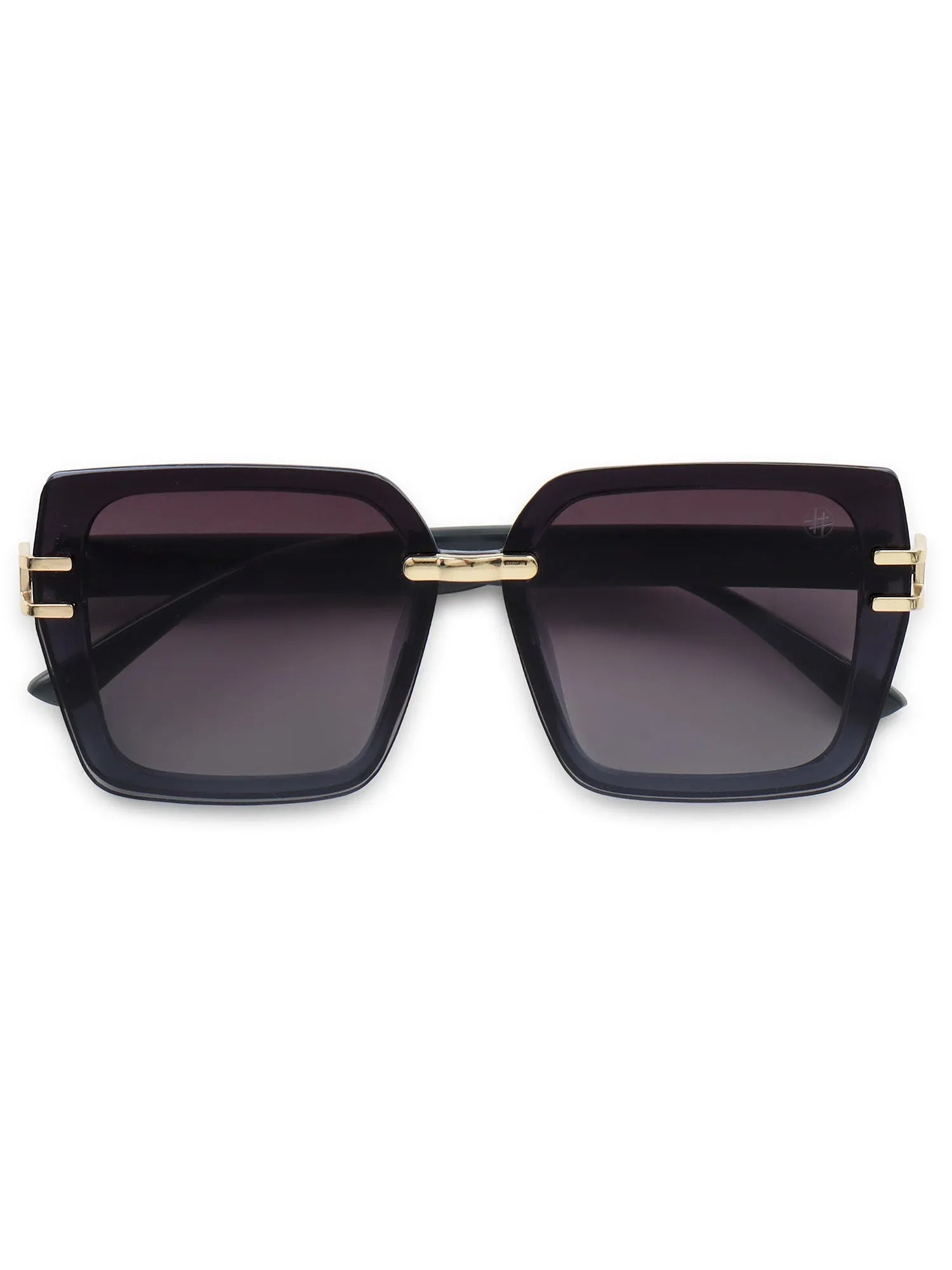 Valoria | Blue Large Full Rim Square Sunglasses for Women [UV-protected]