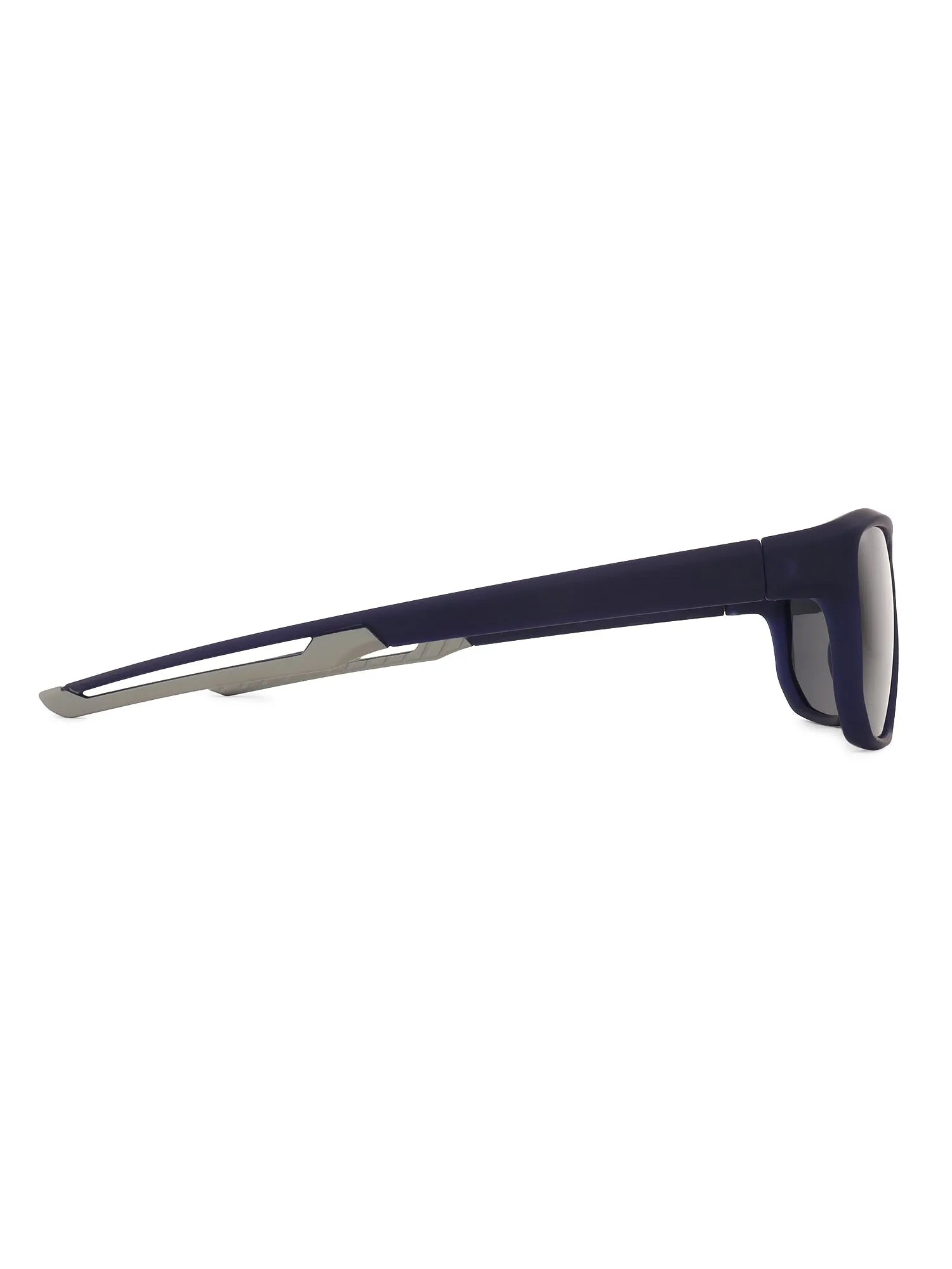 Ionium | Blue Large Full Rim Rectangle Sunglasses for Men [Polarized]
