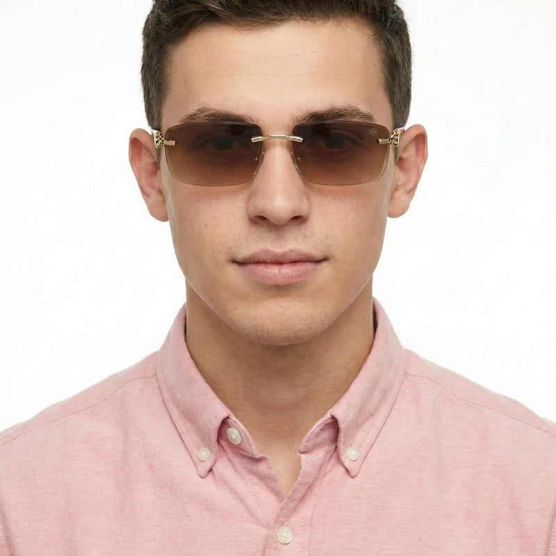 Brown designer sunglasses — Hashtag Eyewears