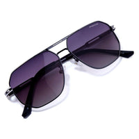 Sion Gradient Purple Medium Full Rim Haxagonal Sunglasses for Men & Women — Hashtag Eyewears