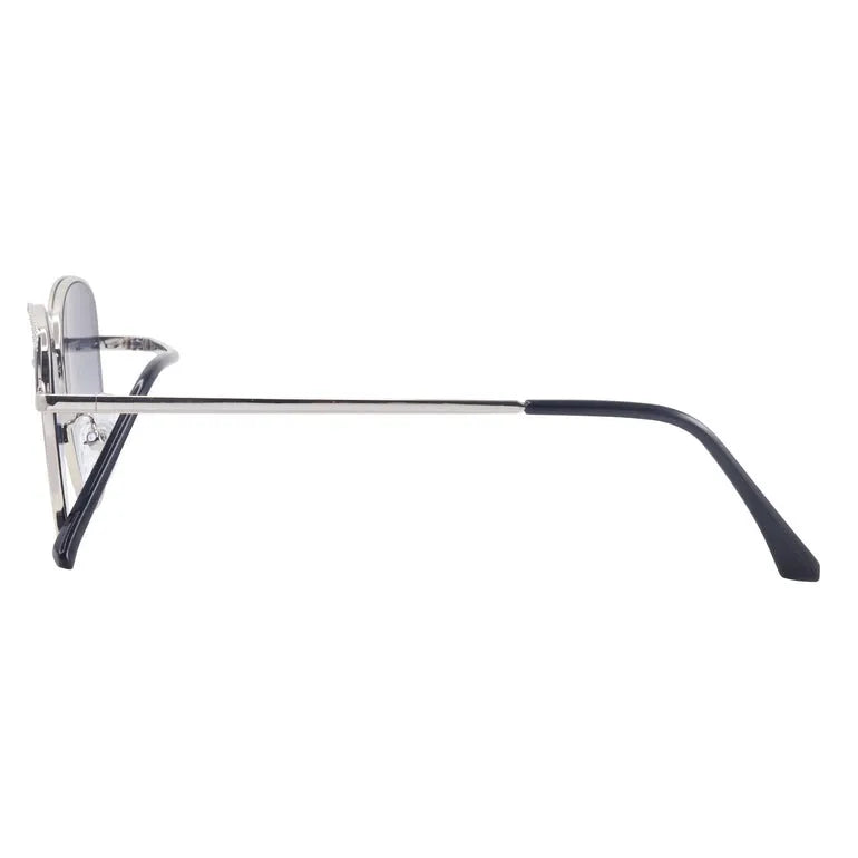 Velox | Blue Medium Full Rim Square Sunglasses for Women [UV-protected]