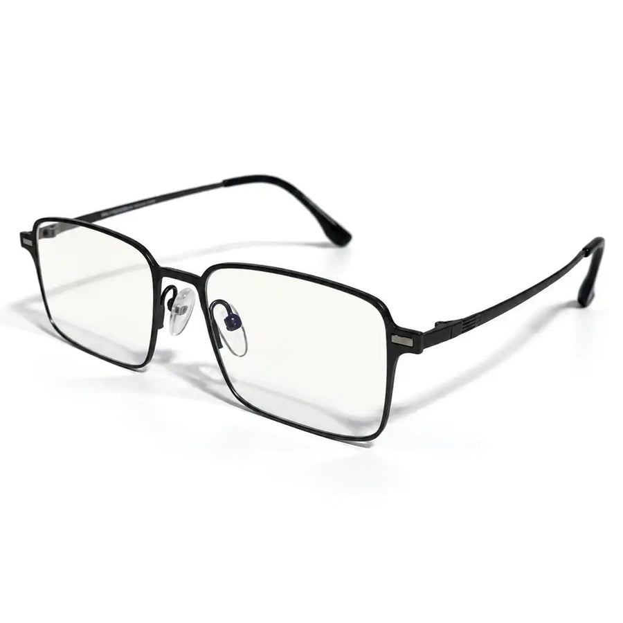 Crystar | Grey Medium Full Rim Rectangle Clip-on for Men & Women [Clip-on]