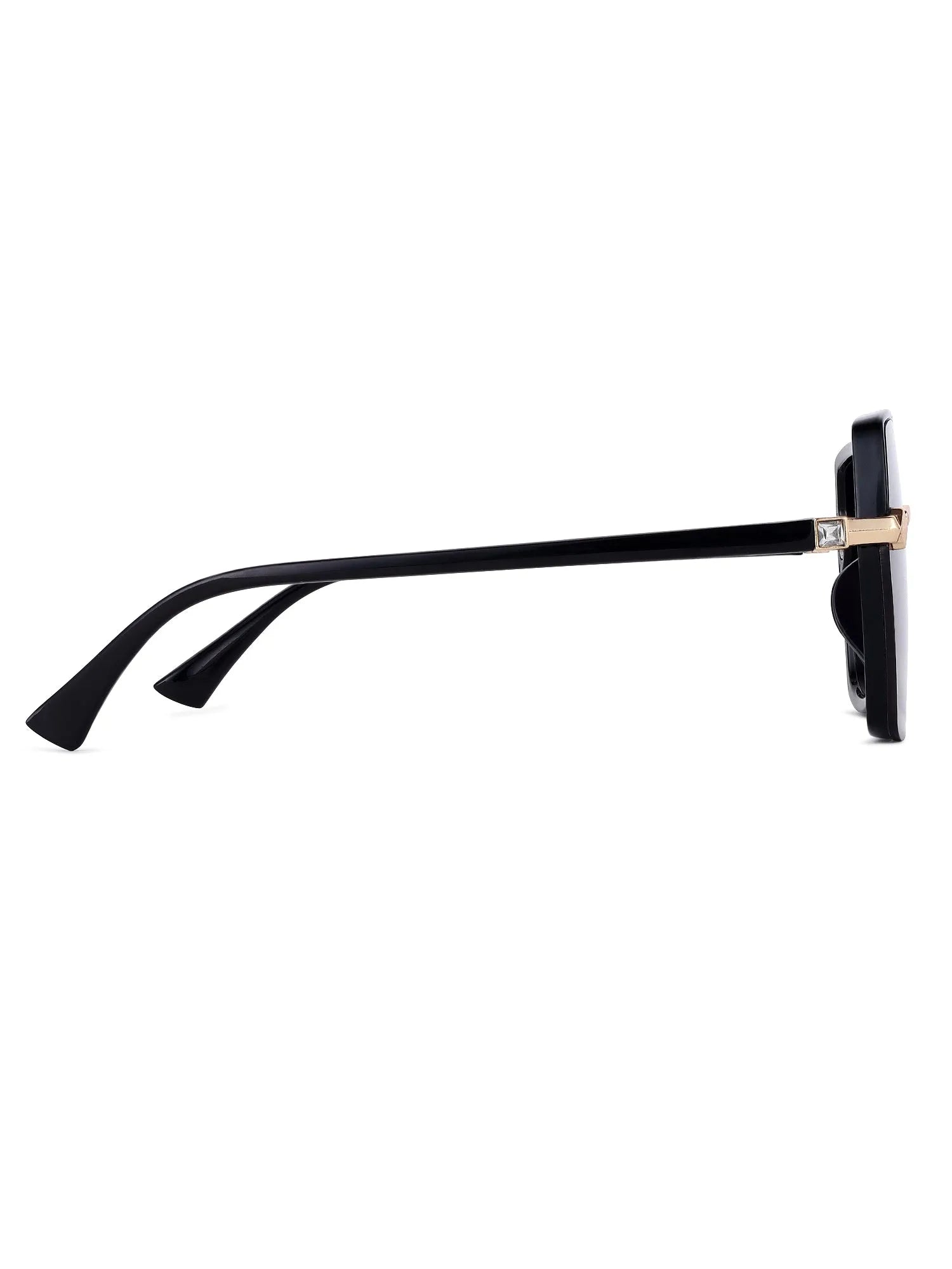 Xyrion | Gradient Black Large Full Rim Butterfly Sunglasses for Men & Women [UV-protected]