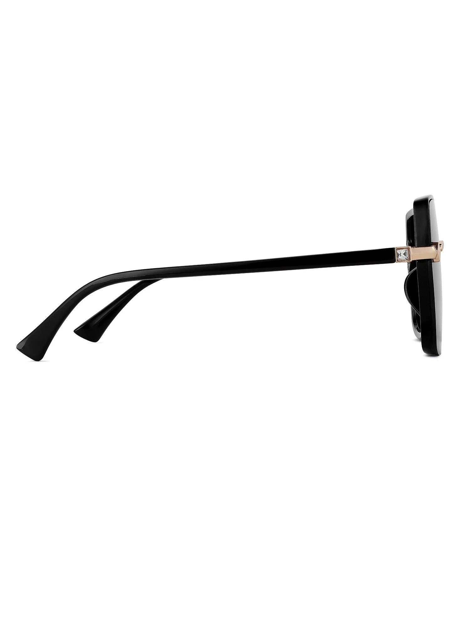 Xyrion | Black Large Full Rim Butterfly Sunglasses for Men & Women [UV-protected]