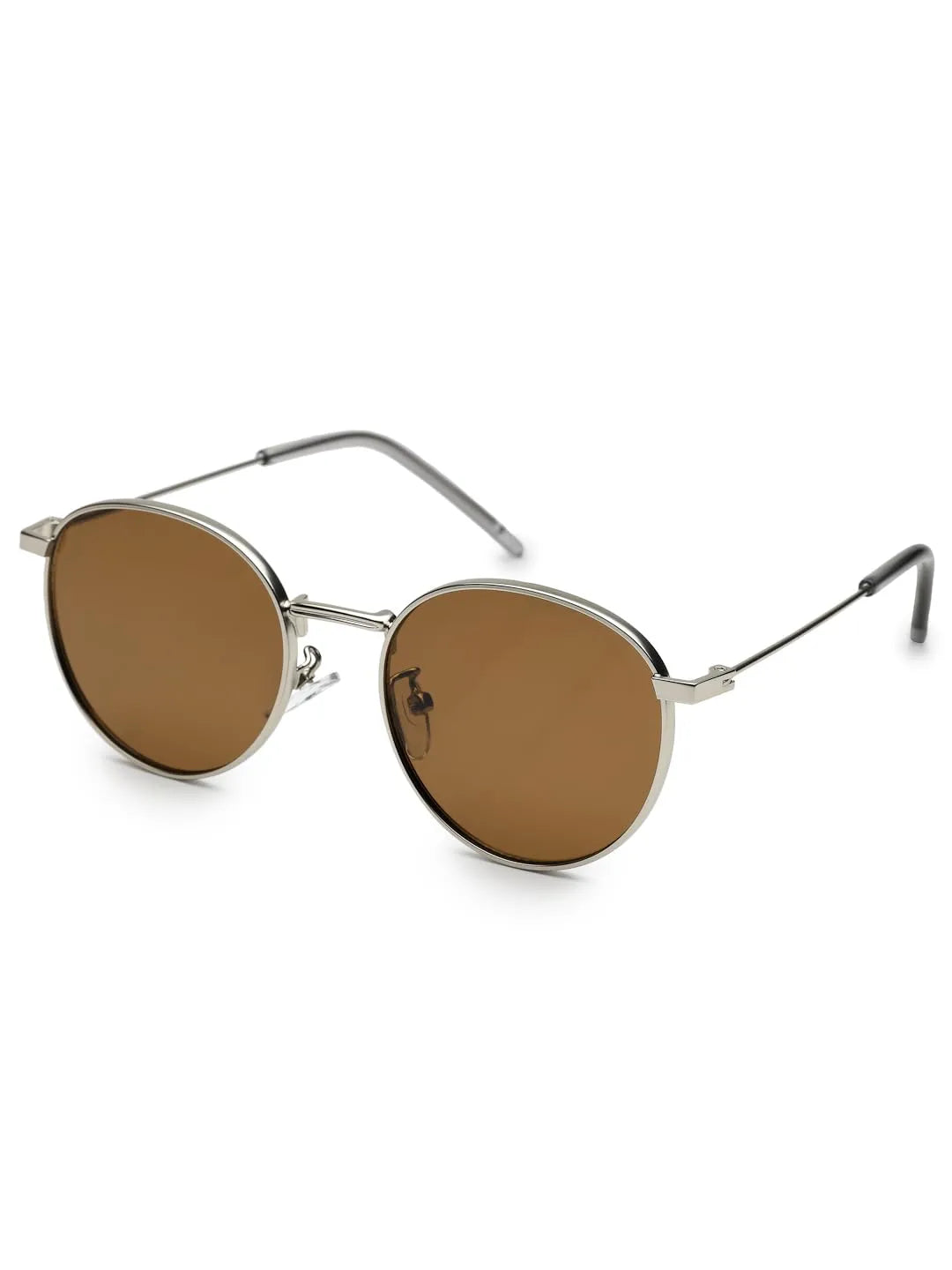 Chronis | Brown Medium Full Rim Oval Sunglasses for Kids [UV-protected]