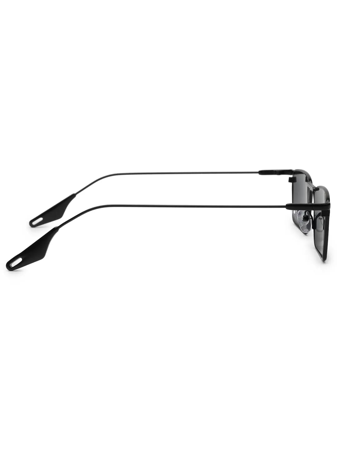 Skyfall | Black Medium Full Rim Rectangle Sunglasses for Men & Women [UV-protected]