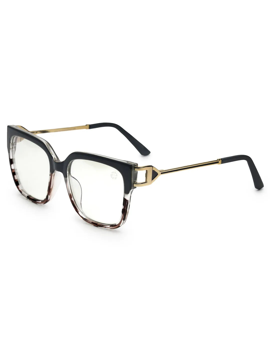 DayLight | Transparent/Grey Large Full Rim Square Sunglasses for Men & Women [Photochromic]