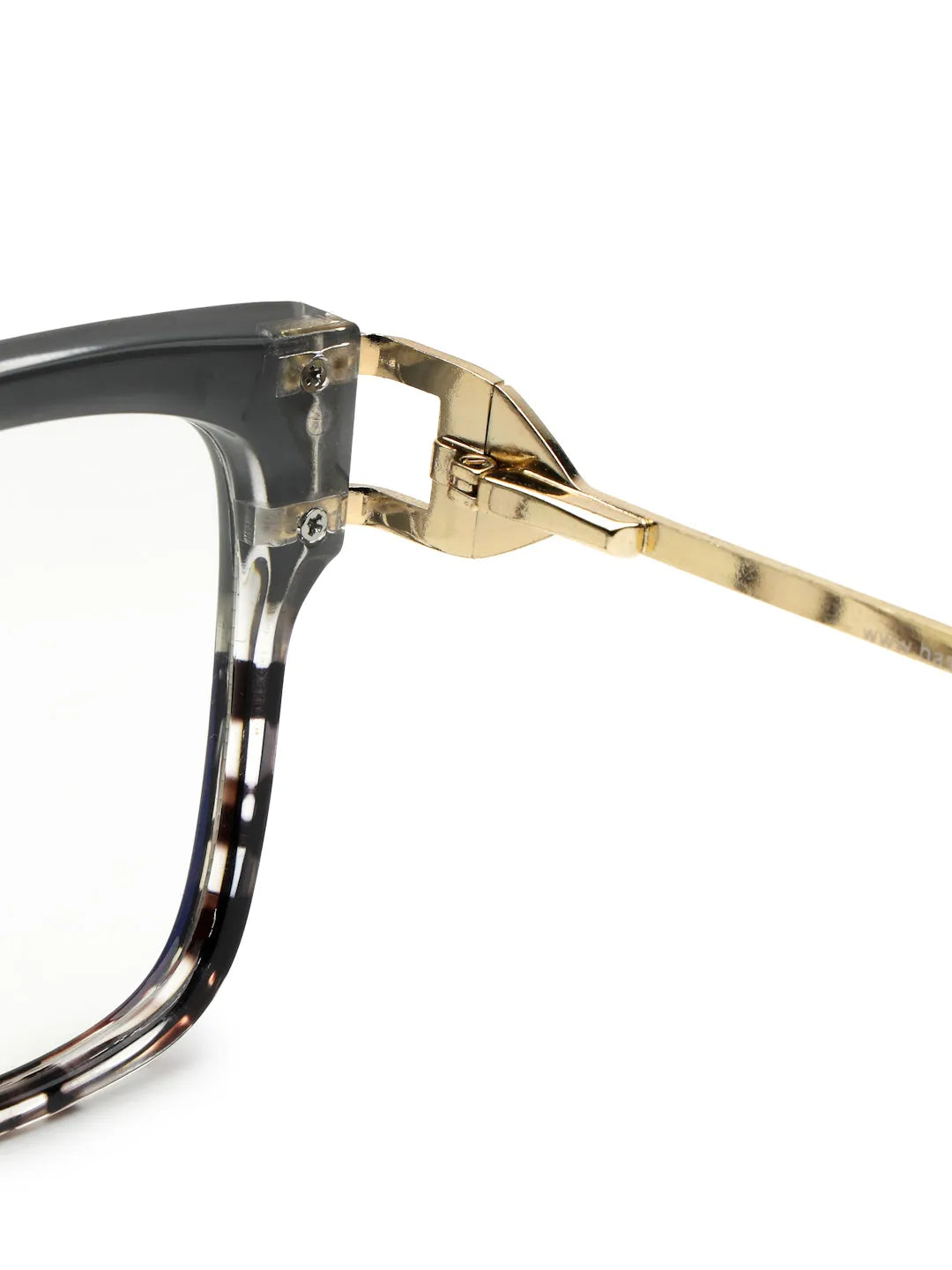 DayLight | Transparent/Grey Large Full Rim Square Sunglasses for Men & Women [Photochromic]