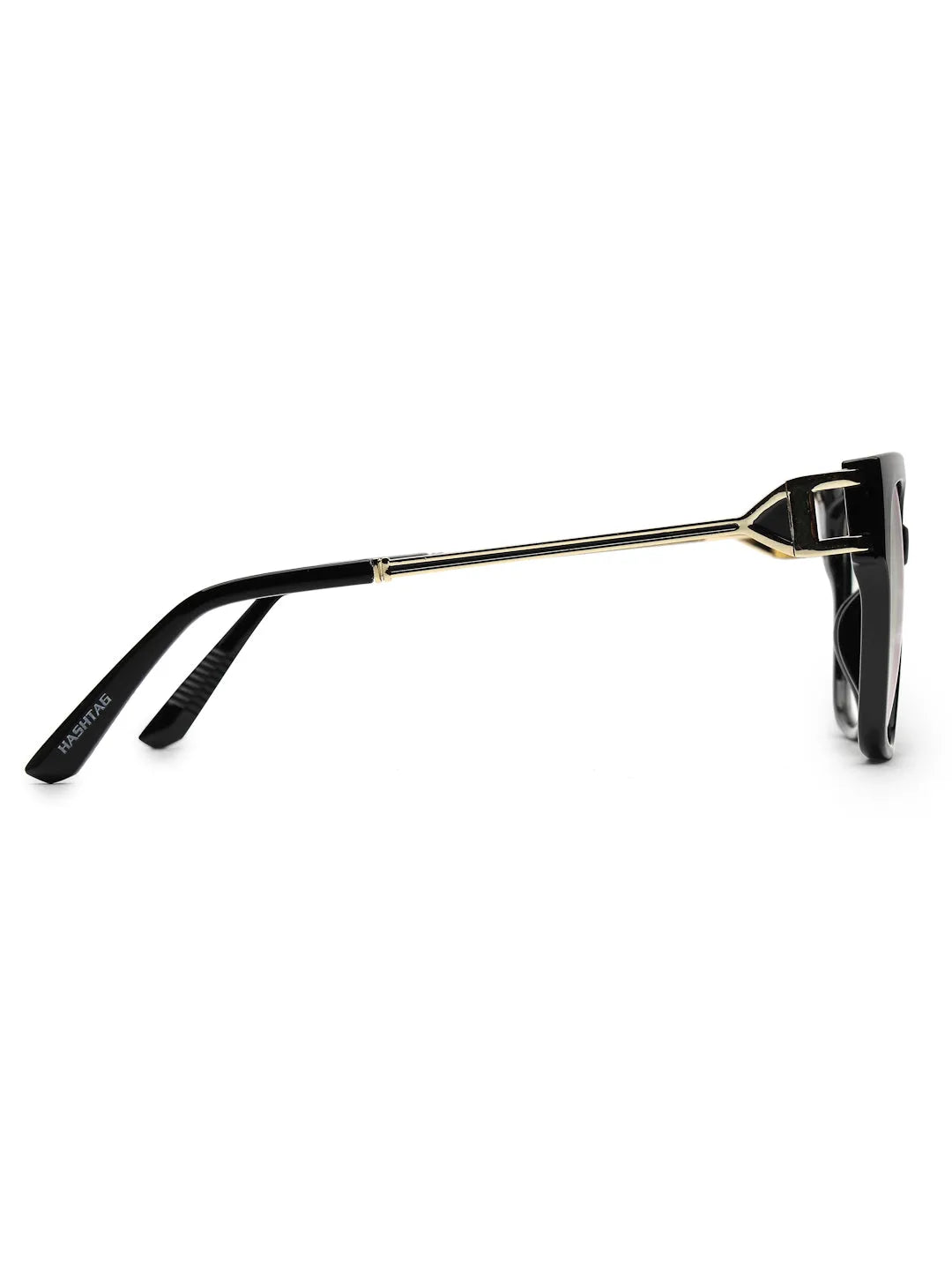 DayLight | Transparent/Black Large Full Rim Square Sunglasses for Men & Women [Photochromic]