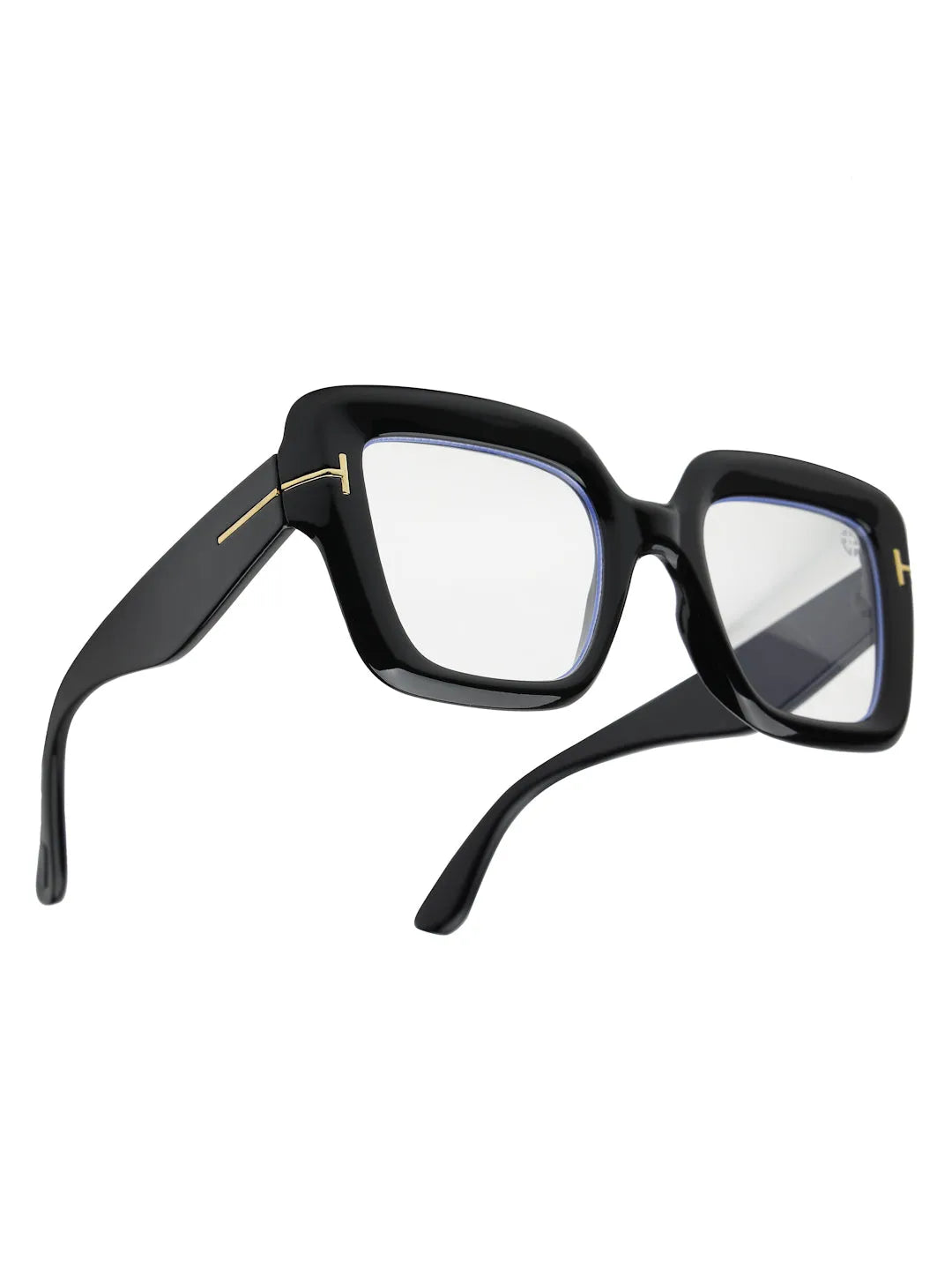 GlareGuard | Transparent Medium Full Rim Square Sunglasses for Men & Women [UV-protected]