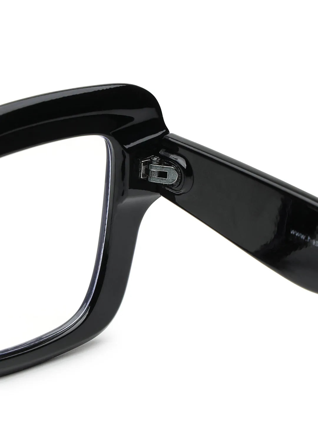 GlareGuard | Transparent Medium Full Rim Square Sunglasses for Men & Women [UV-protected]