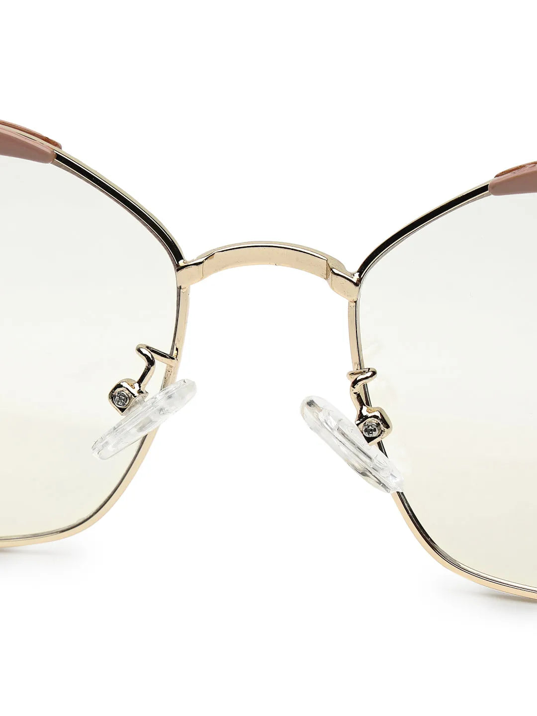 Swit | Pink, Hawana & Golden Large Full Rim Cateye Sunglasses for Women [Photochromic]
