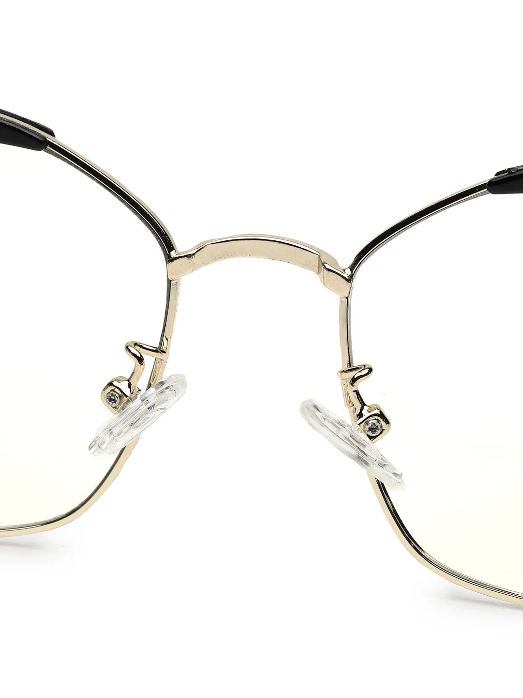 Swit | Black & Golden Large Full Rim Cateye Sunglasses for Women [Photochromic]