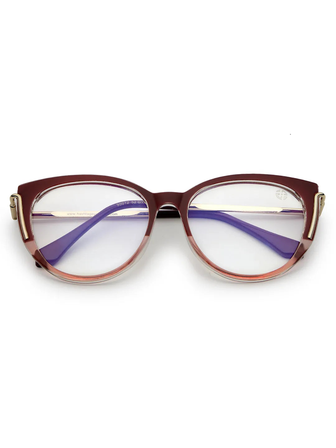 Lythion | Pink Large Full Rim Cateye Sunglasses for Women [Photochromic]