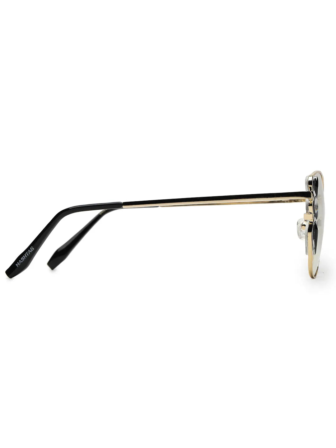Astralor | Golden & Black Medium Full Rim Cateye Sunglasses for Women [Photochromic]