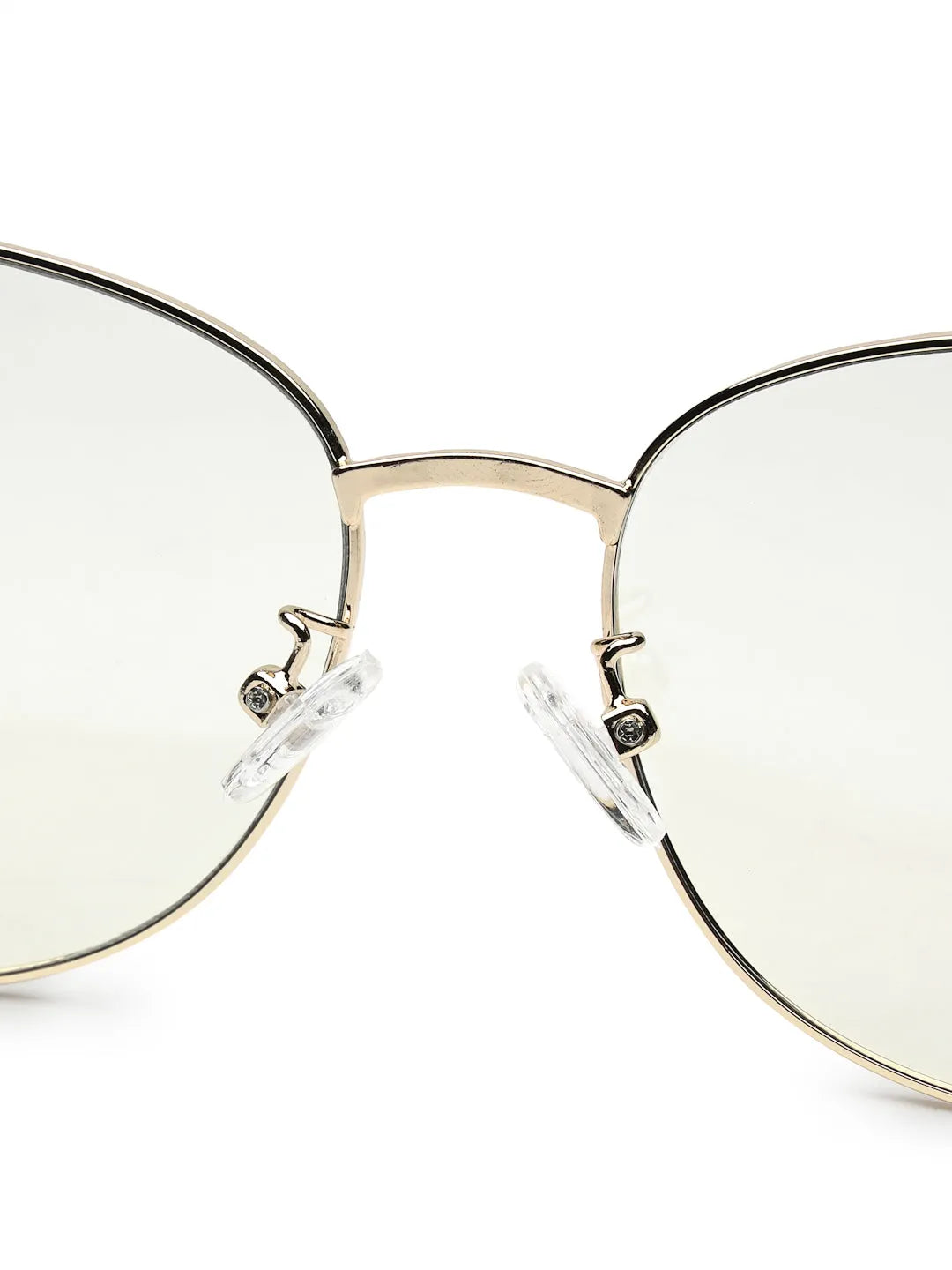 Astralor | Golden & Black Medium Full Rim Cateye Sunglasses for Women [Photochromic]