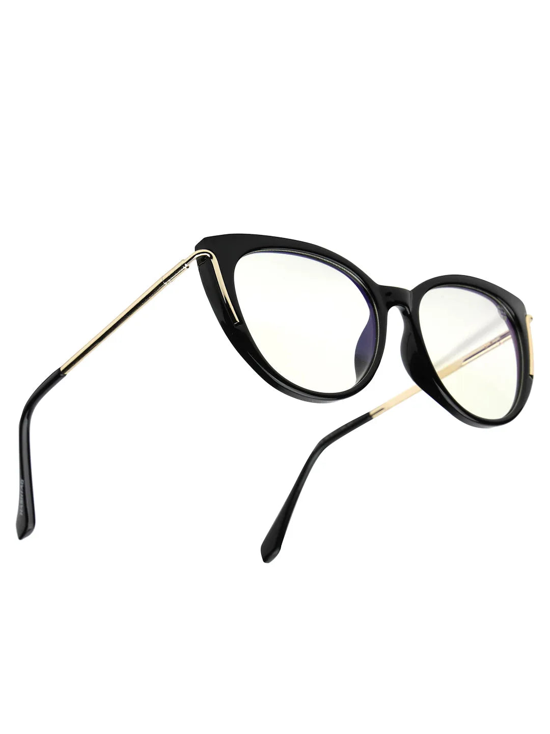 Lythion | Black Large Full Rim Cateye Sunglasses for Women [Photochromic]