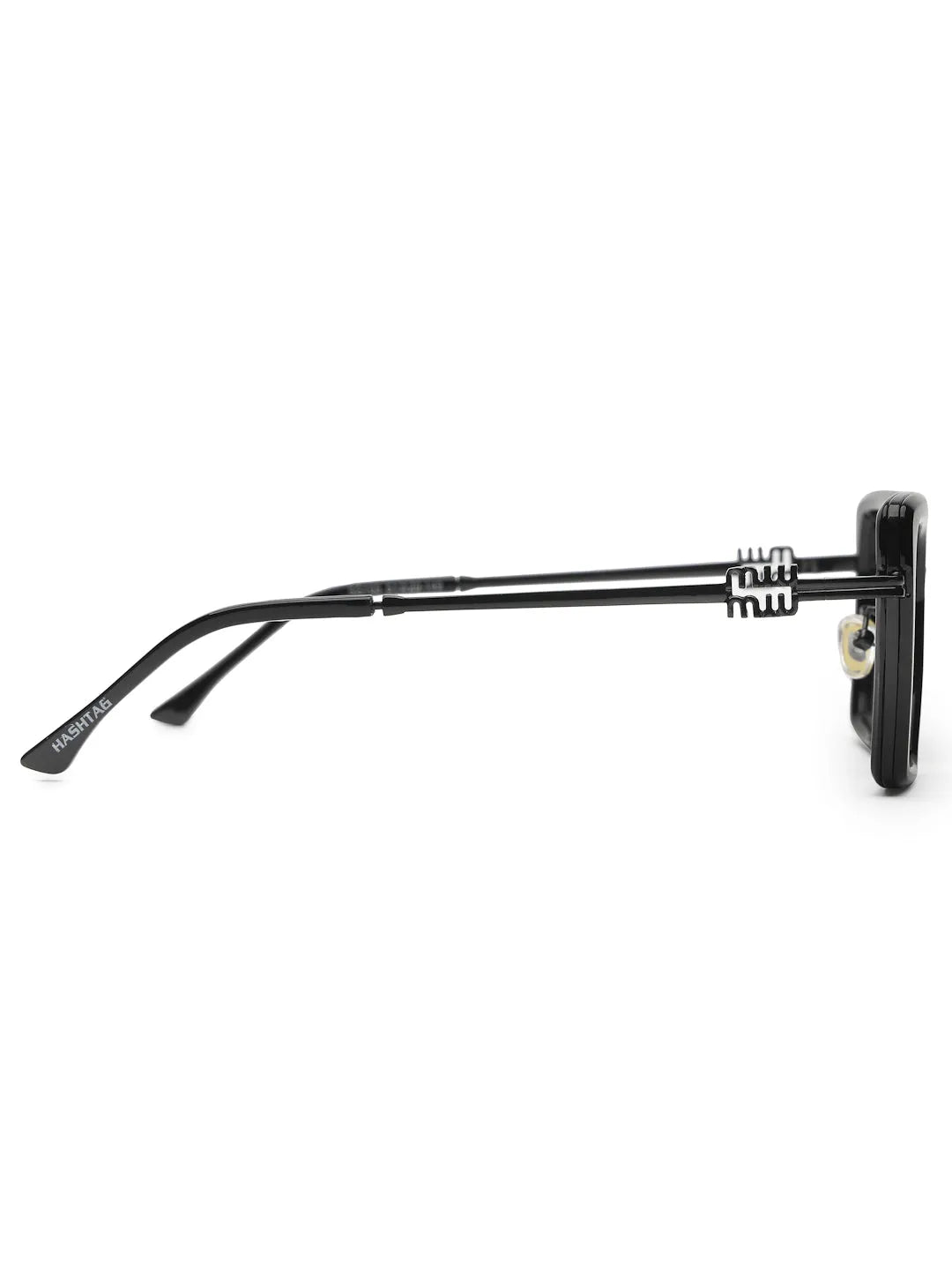 DuskDazzle | Black Large Full Rim Cateye Sunglasses for Women [UV-protected]