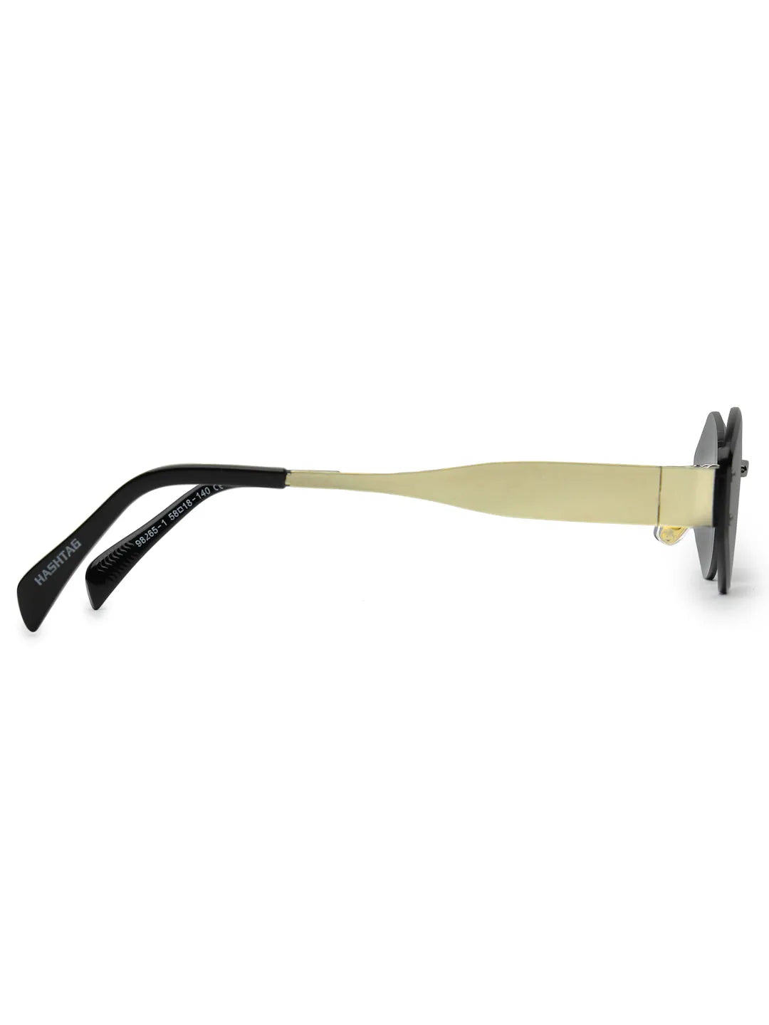SEVA | Silver Medium Rim Less Diamond with Lock Side Hinges Sunglasses for Men & Women [UV-protected]