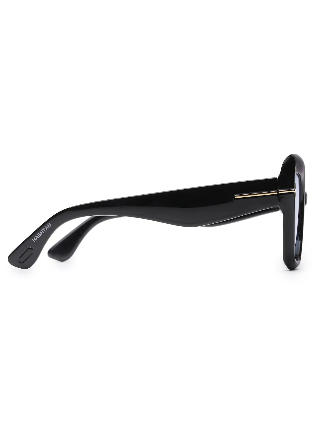 GlareGuard | Light Blue Medium Full Rim Square Sunglasses for Men & Women [UV-protected]