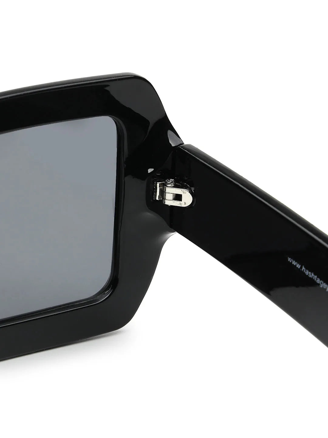 Jumbo | Black Medium Full Rim Square Sunglasses for Men & Women [UV-protected]