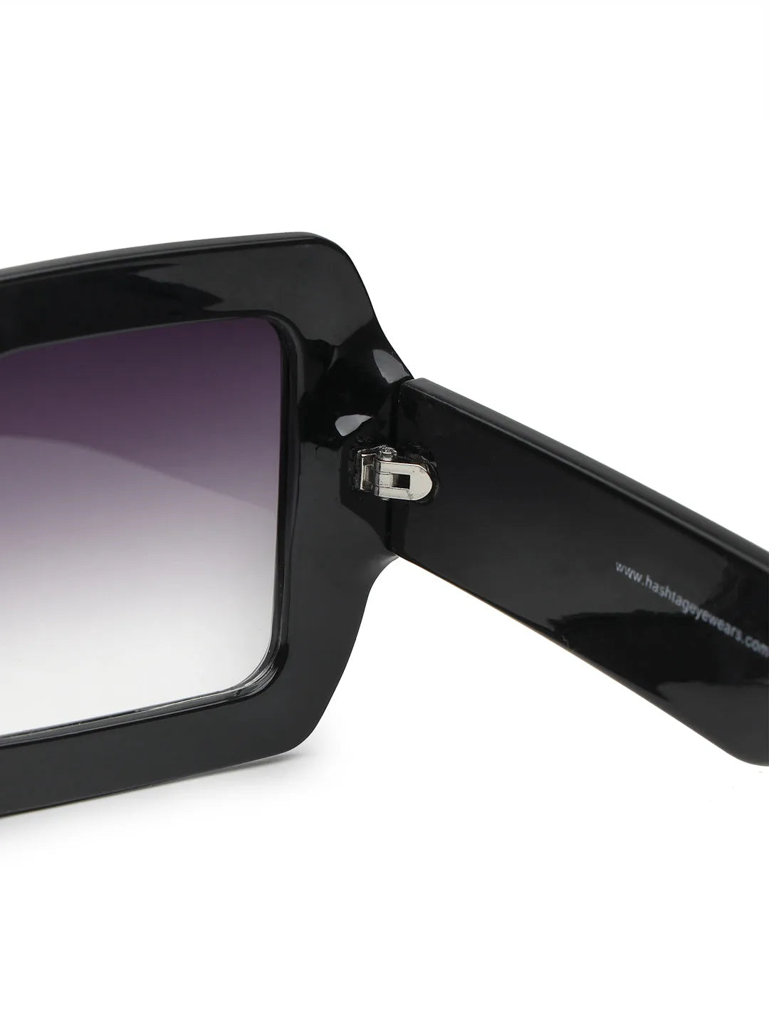 Jumbo | Gradient Black Medium Full Rim Square Sunglasses for Men & Women [UV-protected]