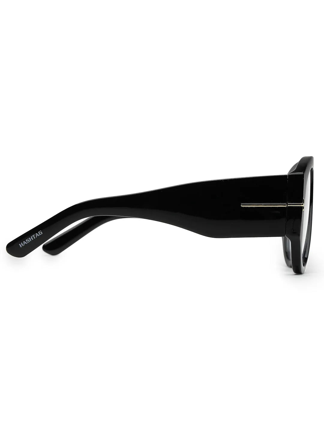 Vista | Transparent Medium Full Rim Aviator Eyeglasses for Men & Women [UV-protected]