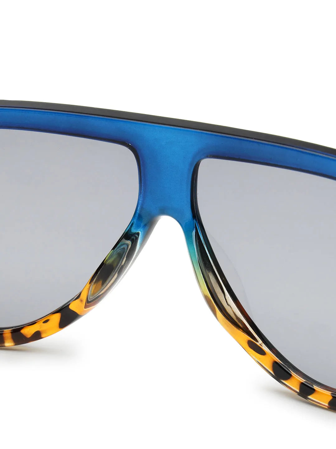 Vista | Blue Medium Full Rim Aviator Sunglasses for Men & Women [UV-protected]