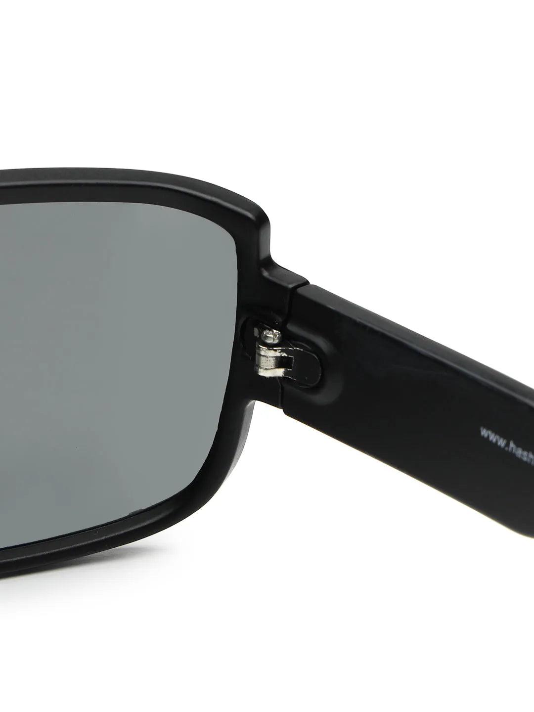 Texas | Black Medium Full Rim Shield Sunglasses for Men & Women [UV-protected]