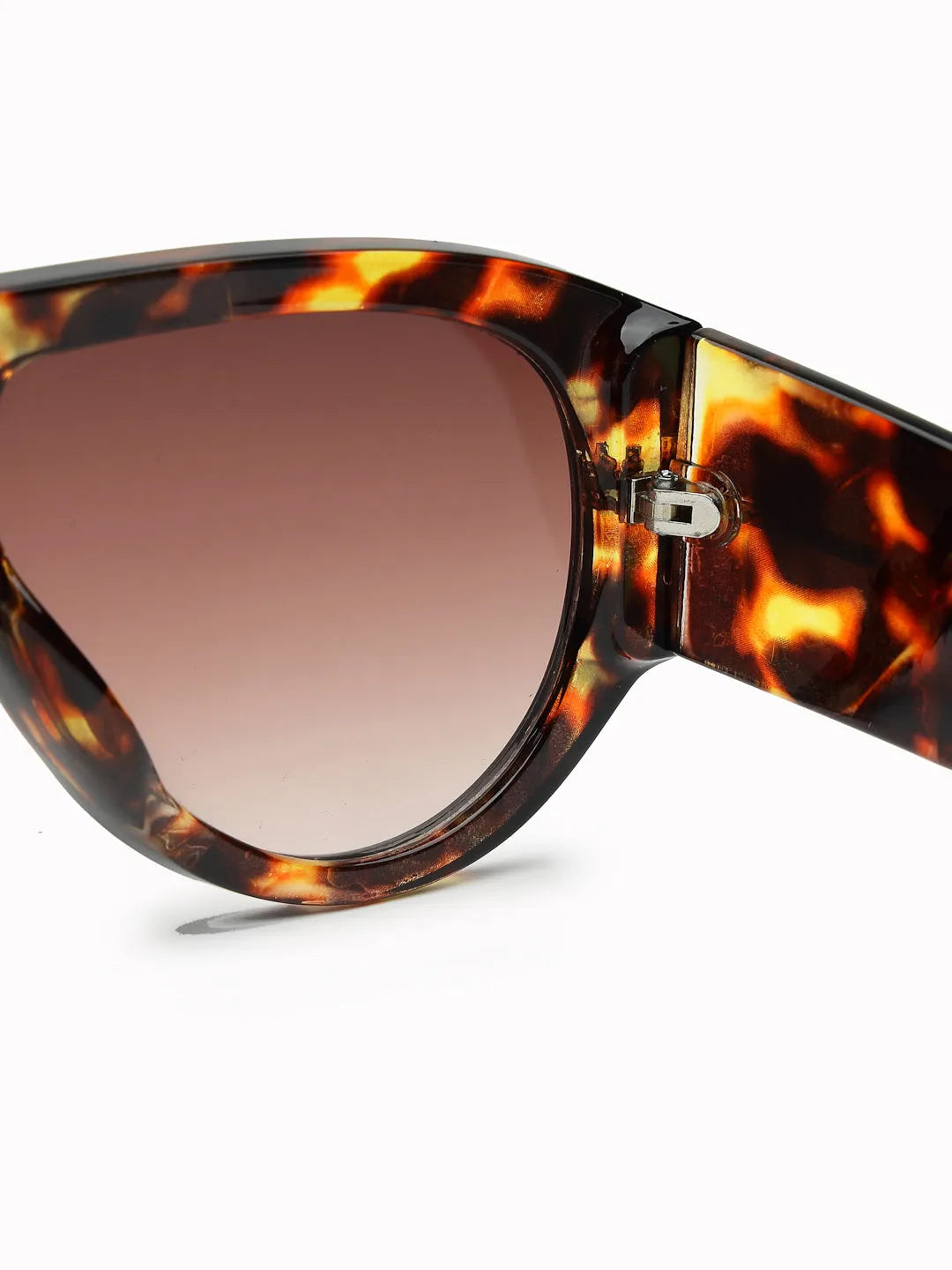 Vista | Gradient Brown Medium Full Rim Aviator Sunglasses for Men & Women [UV-protected]