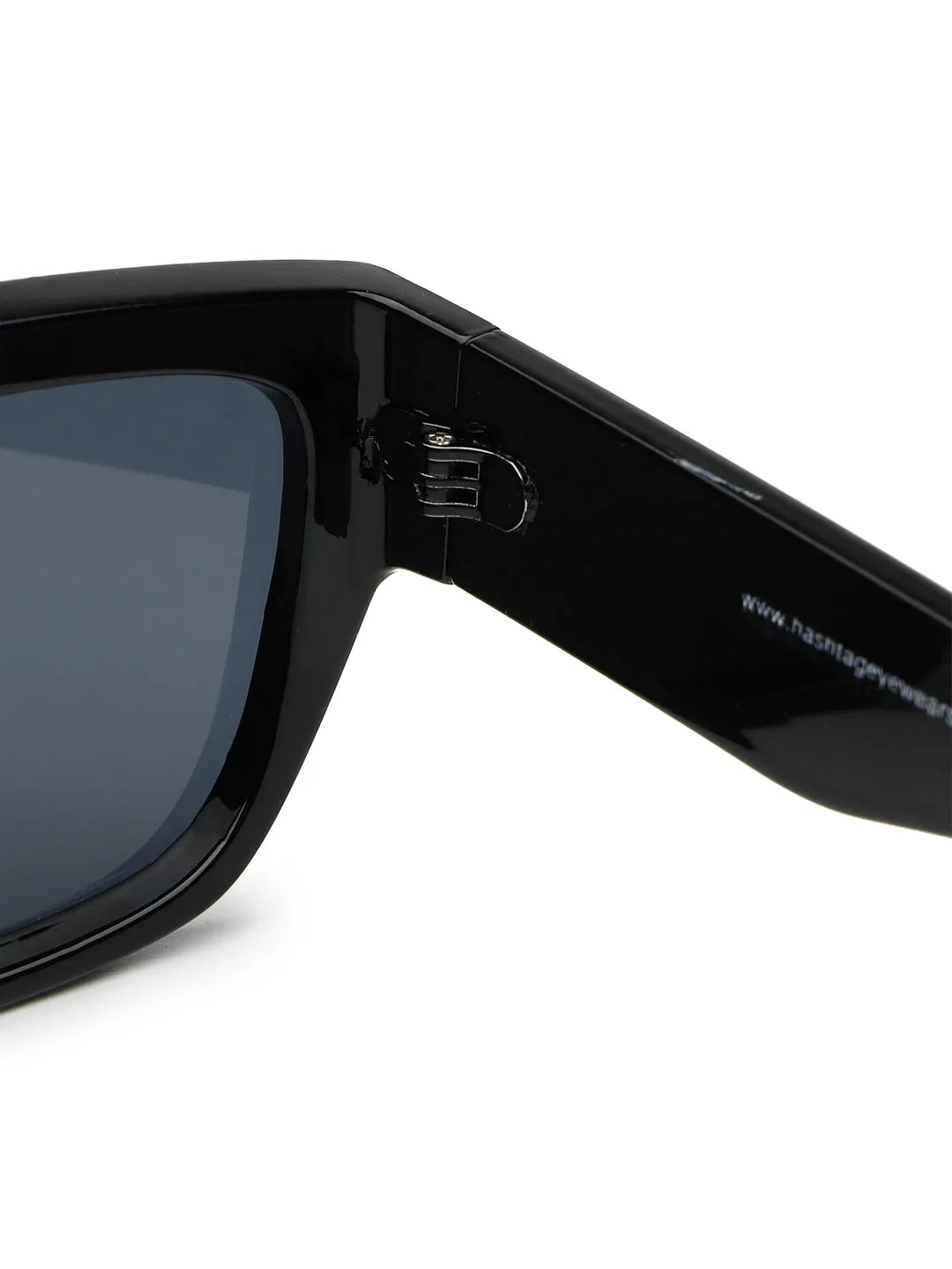 Umbra | Black/Gold Medium Full Rim Rectangle Sunglasses for Men & Women [UV-protected]