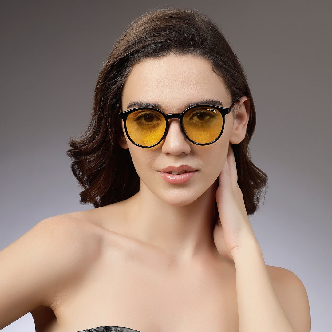 Aerion | Black Small Full Rim Round Clip-on for Men [Clip-on]
