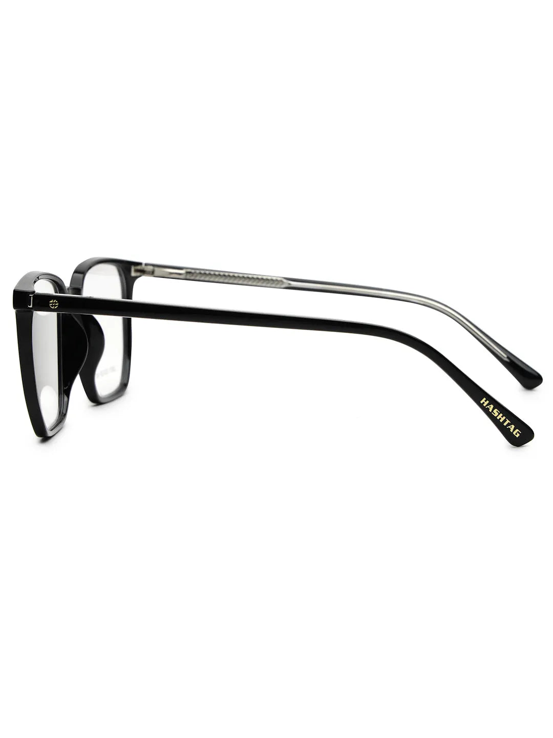 Lyria | Black Medium Full Rim Square Clip-on for Men [Clip-on]