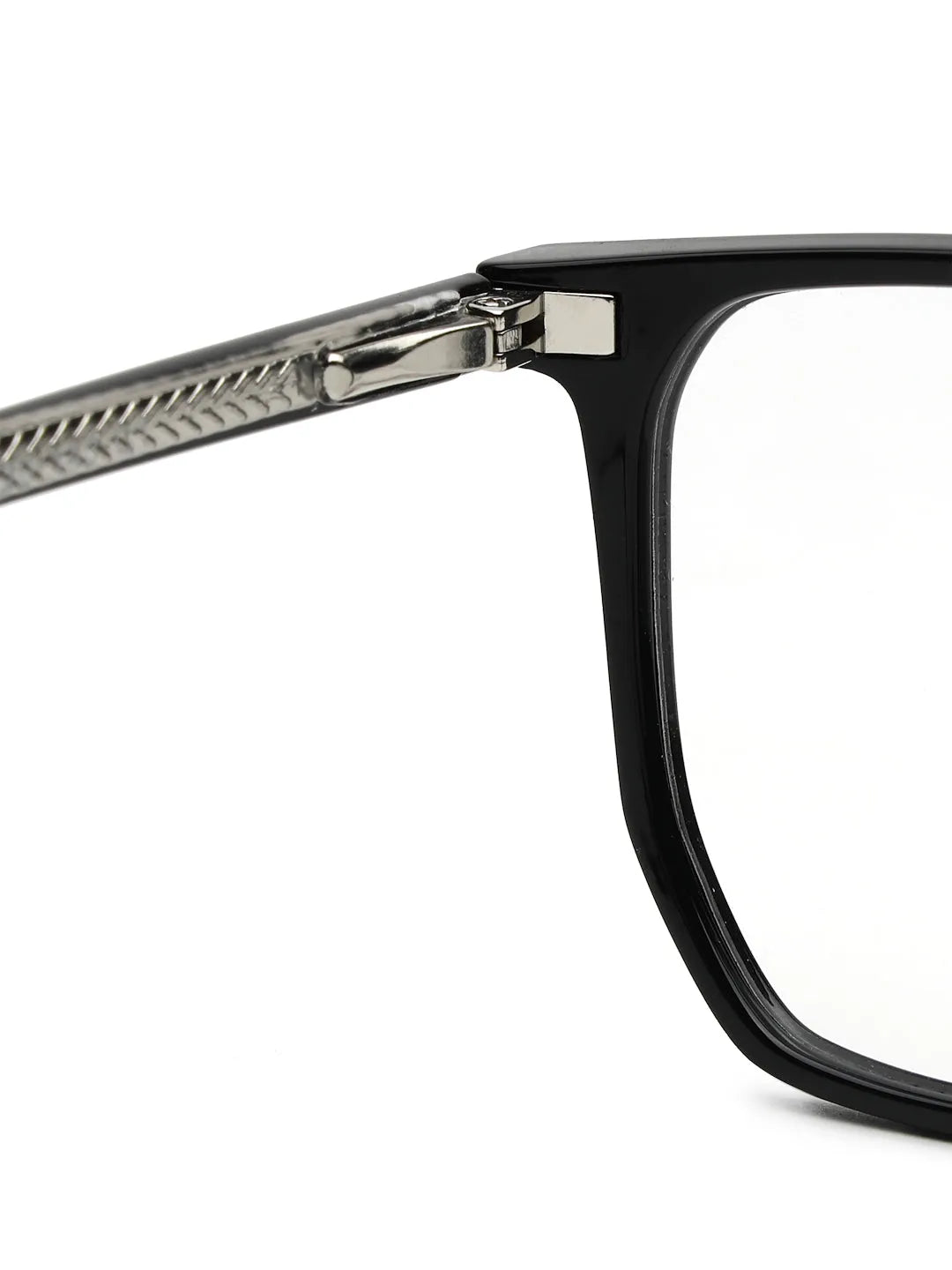 Lyria | Black Medium Full Rim Square Clip-on for Men [Clip-on]